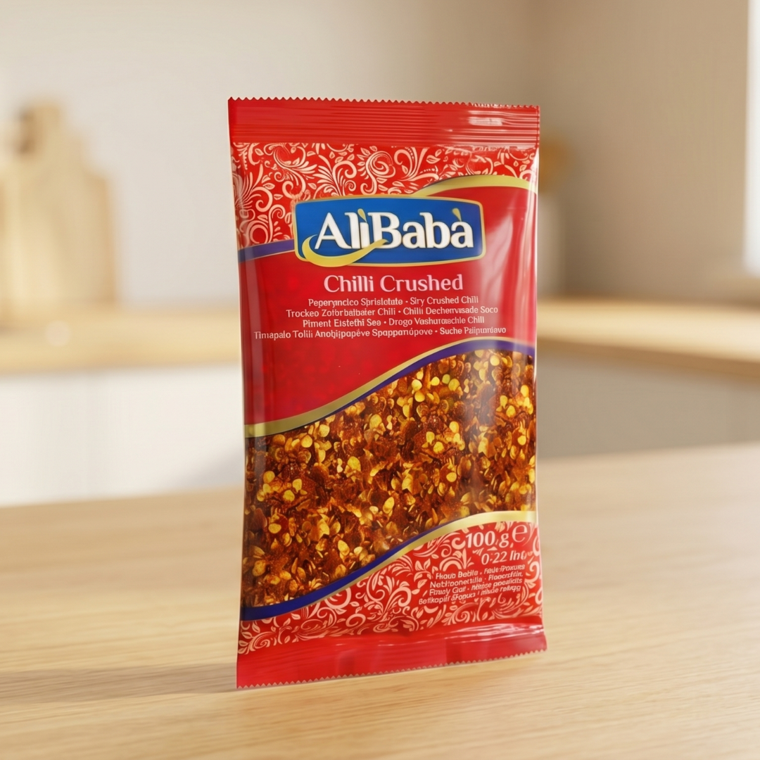 CHILLI CRUSHED ALI BABA 100G