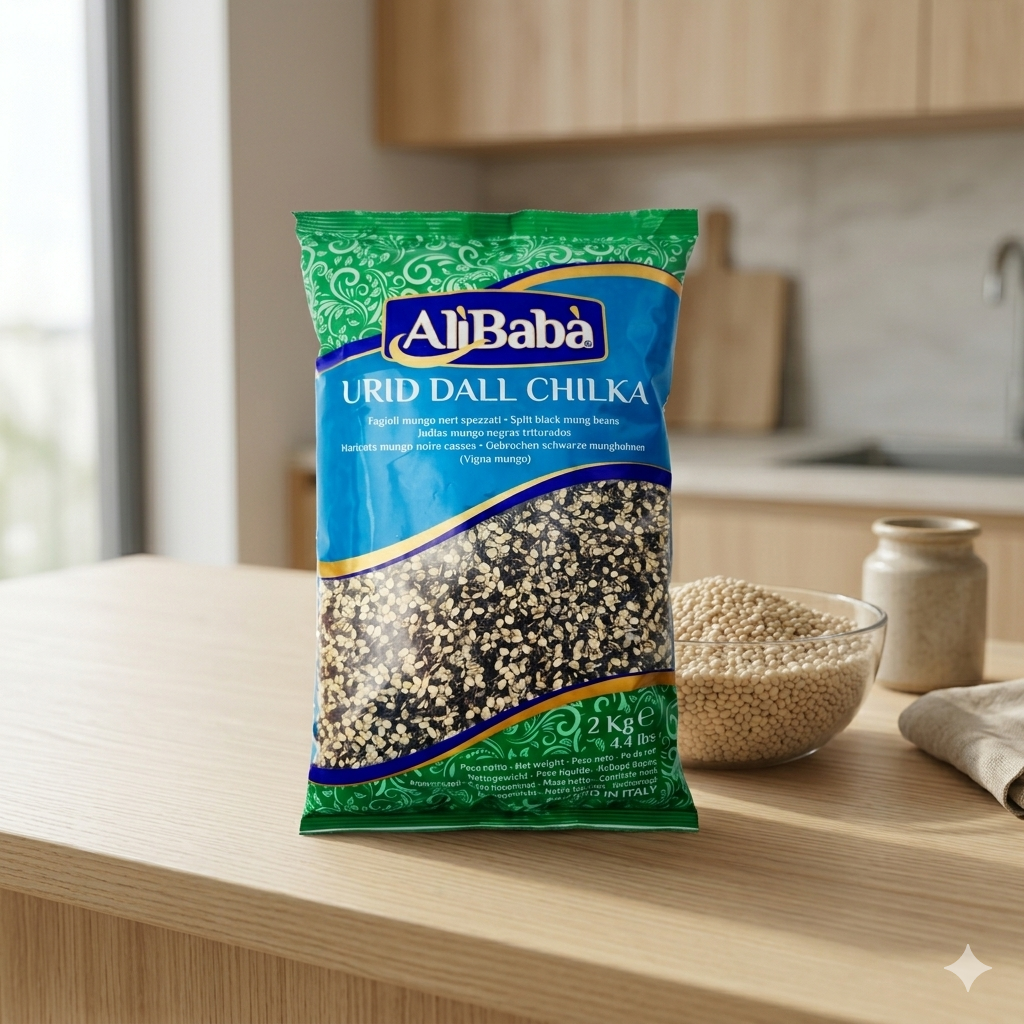 URID DALL(CHILKA) ALI BABA 2KG/ KALA DALL