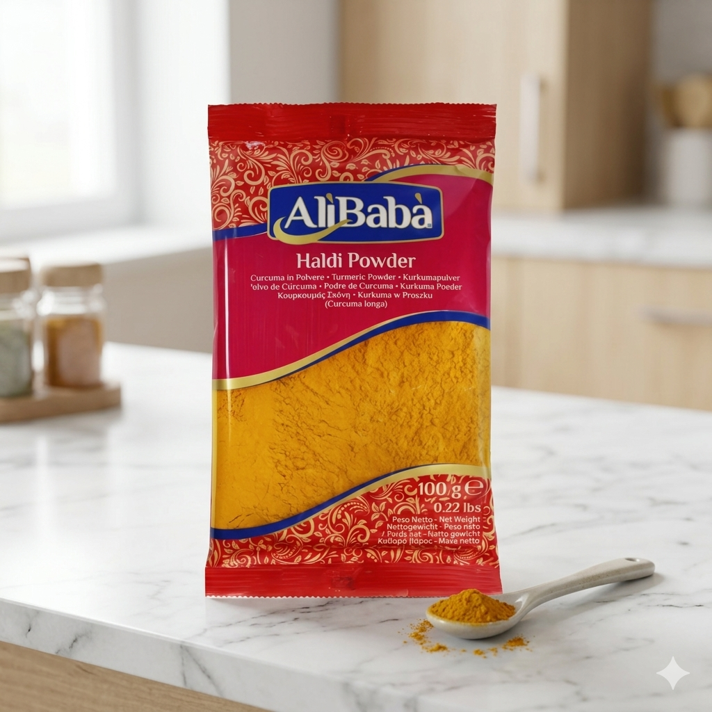 TUMERIC PWD ALI BABA 100G