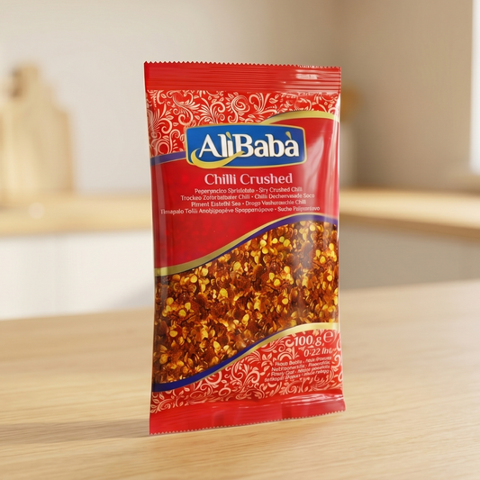 CHILLI CRUSHED ALI BABA 100G