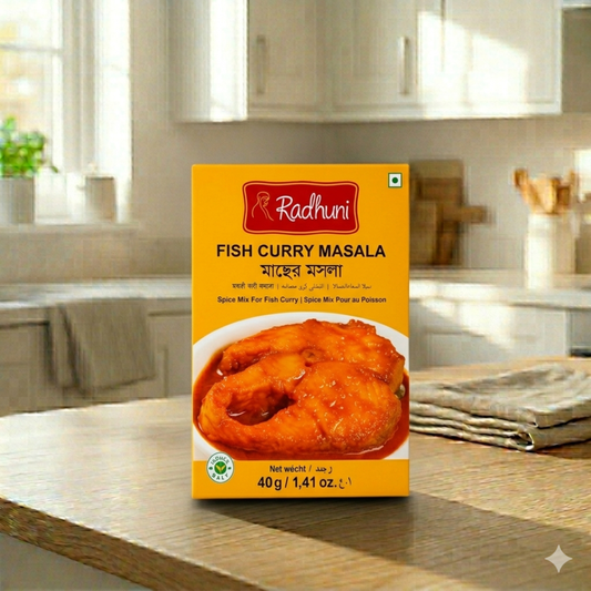 RADHUNI FISH CURRY MASALA 40G