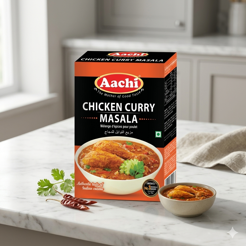 AACHI CHICKEN CURRY MASALA 100G